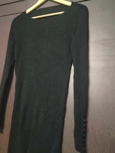 🖤New Ribbed Bodycon DRESS