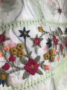PRICE DROP SALE Embroidered Net Kurti With Li