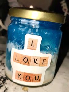 I Love You Candle