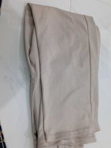Beige Casual Pants