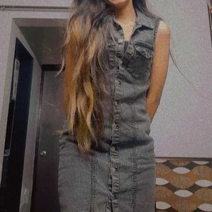 Denim Shirt Dress Negotiable