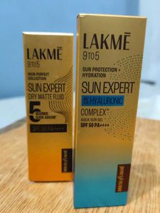 Combo Of Lakme Sunscreen