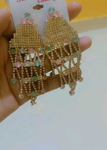 Multicolored Stones Earings