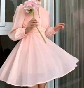 Ewa Young Peach Mini Dress