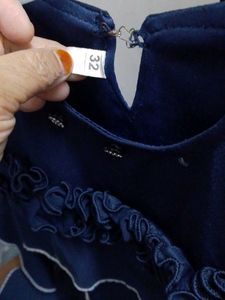 Cute Navy Blue Girls Outfit