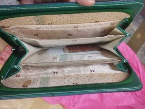 Exotic Leather Clutch