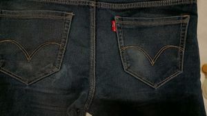 Levis blue Washed  Denim Jeans