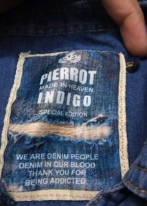 Unisex Denim Shirt with Design