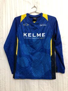 Kelme Long Sleeve Blue T shirt