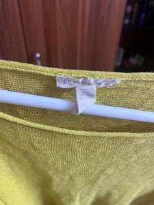 Light Yellow Knit Pullover