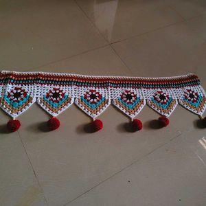 Handmade Crochet Torans Wall Hanging