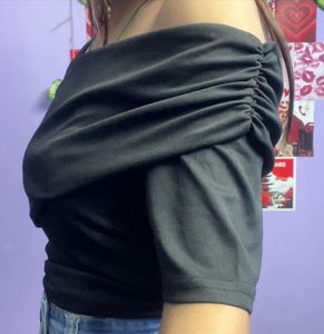 Off-Shoulder Ruched Top