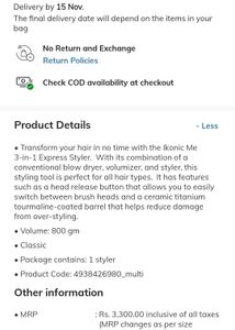 IKONIC 3-in-1 Express Styler