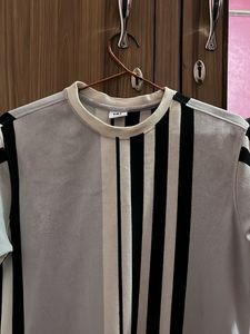 Westside Striped Oversize T-Shirt Unisex
