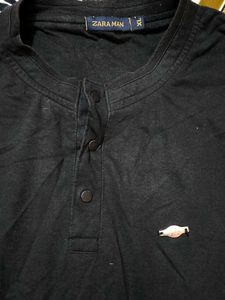 Zara Man Henley Shirt