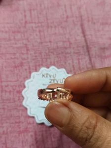 Anti Tarnish Ad Ring