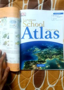 Atlas Books with FREE WORLD OUTLINE