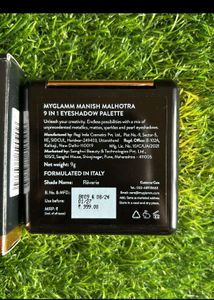 Myglamm Manish Malhotra 9 In 1 Eyeshadow Palette