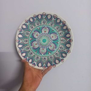 Mandala Plate Art💖