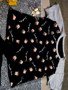 Crown Print Tee