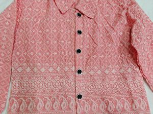 Chikankari Shirt For Women