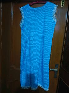 Beautiful Sky Blue Kaftan