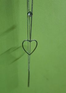 Silver Stylish Three Tier Neckpiece/ Chain (Women)