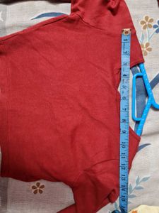 Elegant Maroon Blouse