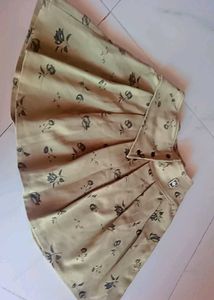 mini olive green skirt with inner short