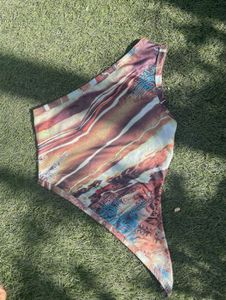 Abstract Design, One shoulder Croptop for Women!