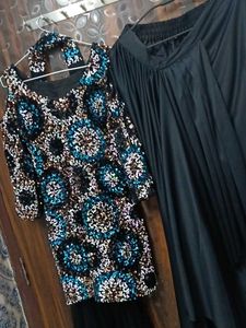 Sequin Embellished Kurta Set