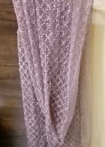 Embroidery Material With One Side Stitch Or Shall
