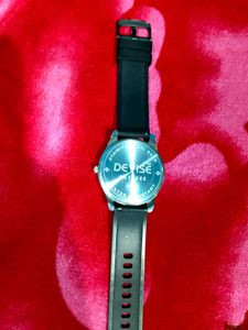 Sleek Black Wristwatch