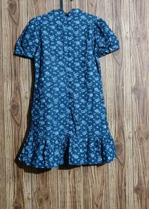 Pretty Blue Mini Dress| Rs 30 Off On Delivery
