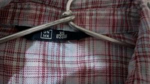 Pink Plaid Long Sleeve Shirt