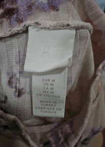 Floral Print Long Sleeve Top