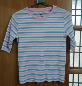 Round Neck Fitted T-shirt