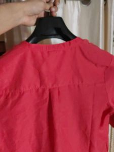 Impress! Coral Blouse - Size M