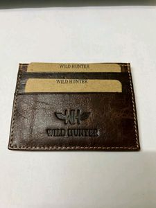 WILD HUNTER LEATHER CARD HOLDER