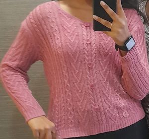 GOREGOUS PINK TOP😍💕💕 & BLUE WATCH💙