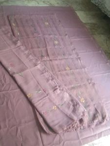 4 piece shimmer suit unstitched