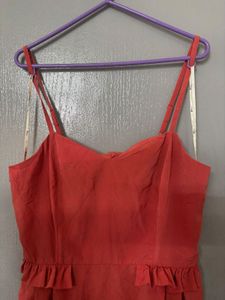 Coral Mini Dress