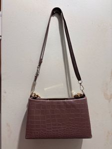 Coffee Brown Sling Bag