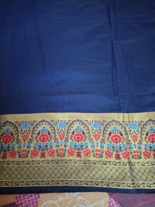 Beautiful New Unused Saree With Blouse Pc