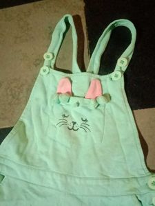 Cute Cat Overalls for Baby