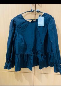 Ruffled Black Dress