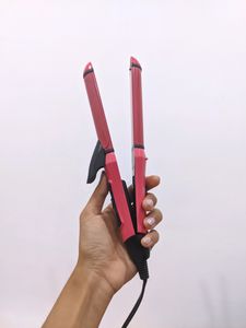 Nova Beauty 2 In 1 Hair Curler &amp; Straightener