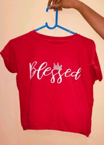 Crop T-shirt Top