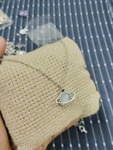 Planet Pendant Necklace