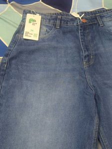 New Me Blue Wide Legged Jeans